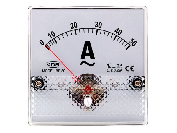 KDSI指针式交流电表BP-80 AC50/5A 电流测量仪表 厂家供应