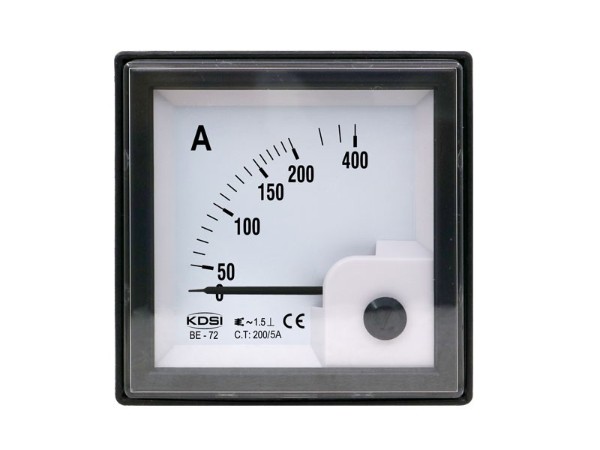 IP65防护指针式电流表 防水防尘电表BE-72 AC200/5A 配电柜用表 厂家直销