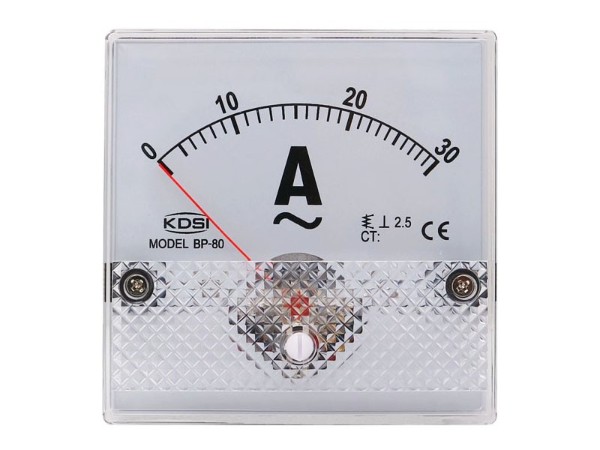 KDSI直通式交流指针表BP-80 AC30A  电流测量仪表 安培表 厂家供应
