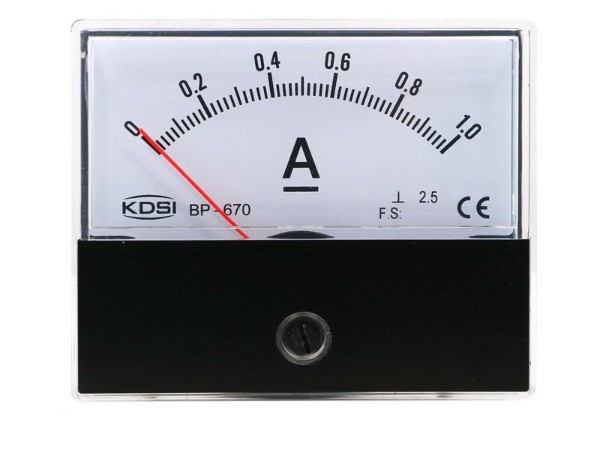 KDSI指针式直流电流表BP-670 DC1A  液压机设备用表 厂家直销
