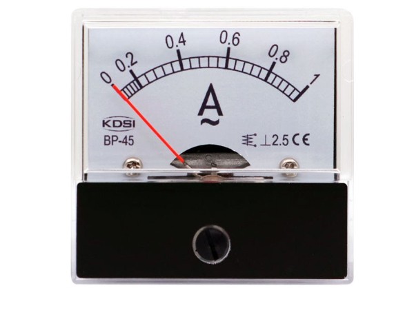 KDSI指针式机械设备用表BP-45 AC1A 交流电流表 圆形开孔电表
