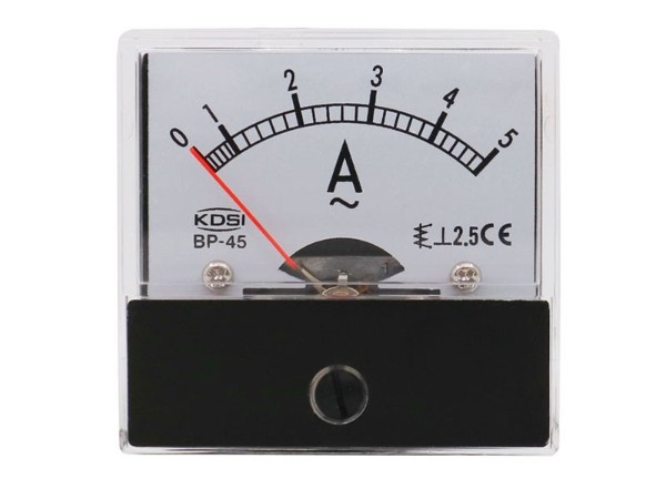 KDSI指针式机械设备用表BP-45 AC5A 交流电流表 底电流设备仪表