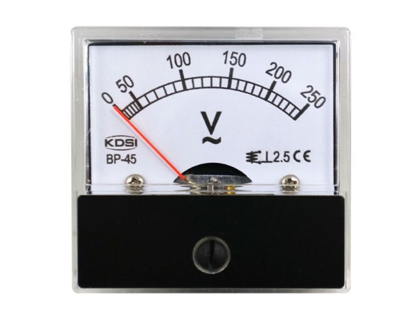 KDSI指针式低压设备电表BP-45 AC250V 交流电压测量表 厂家直销