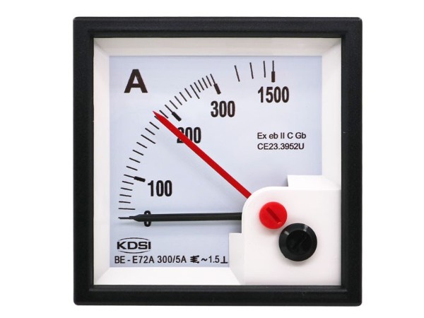 KDSI防爆指针式电表BE-E72A AC300/5A 5倍过载 测量交流电流仪表 厂家直销